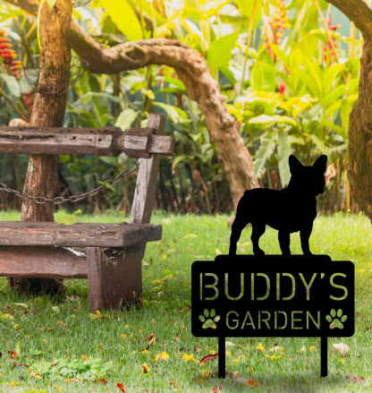 Custom Pet Metal Memorial Garden Stake, Dog Memorial Sign, Cat Garden Sign, Pet Grave Markers, Personalized Pet Name Stake, Dog Loss Gifts