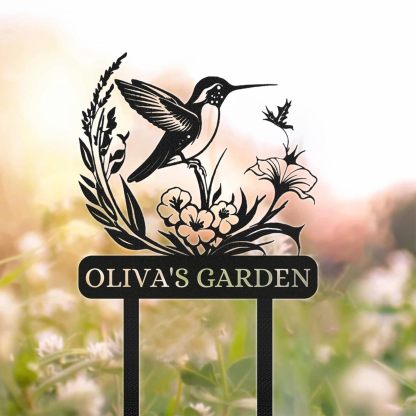 Personalized Garden Signs, Custom Bird Garden Stake Metal Sign-MetalsignX