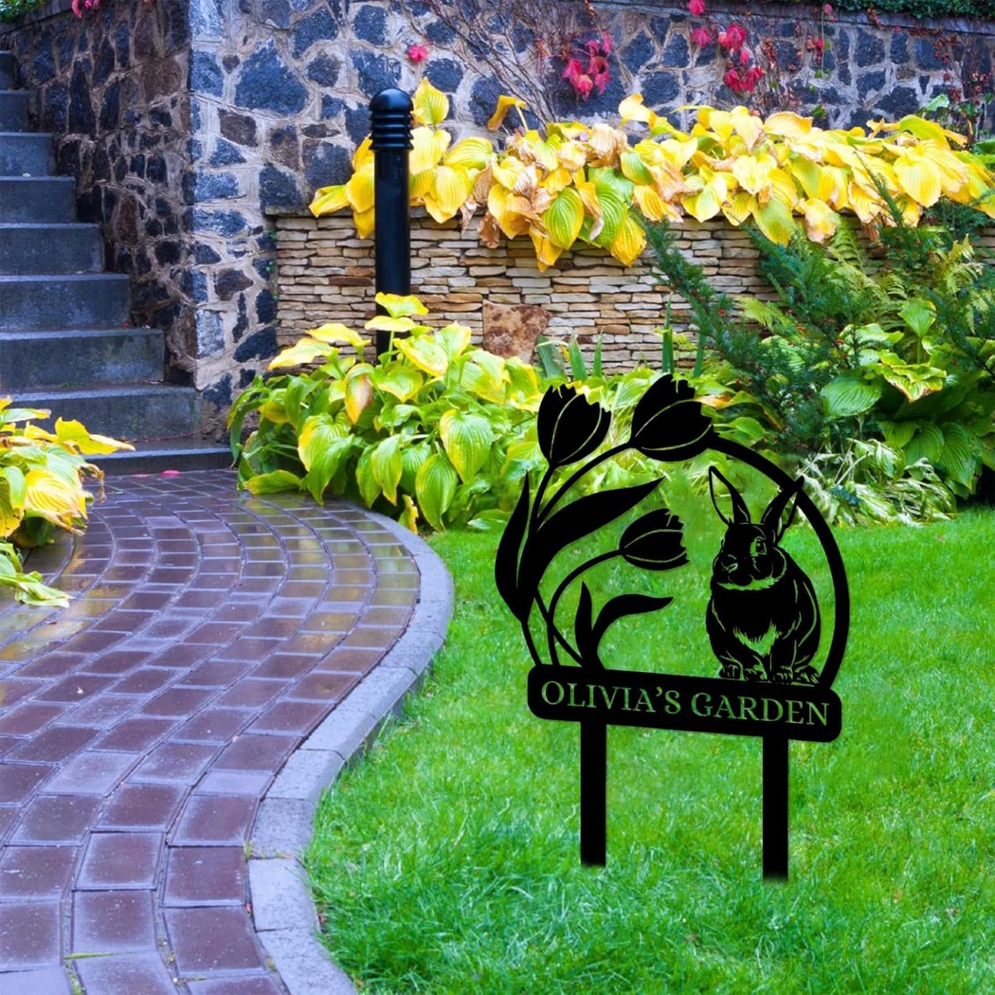 Personalized Garden Signs  | Garden Signs Decorative Outdoor | Gardening Decor Gifts-MetalsignX