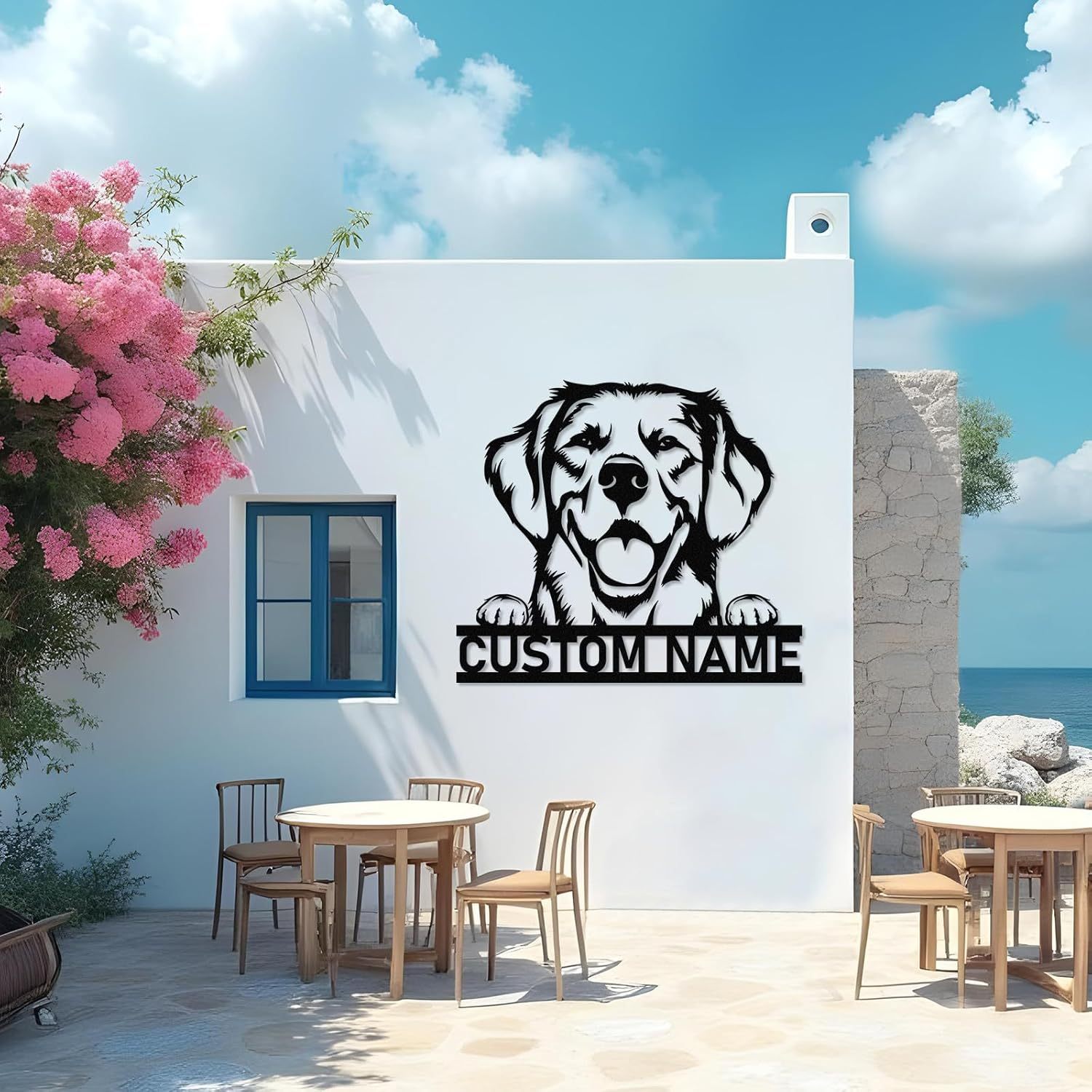 Custom Iron Animal Signs - Personalized Metal Wall Decor with Dragon, Bear, Fox & More-MetalsignX