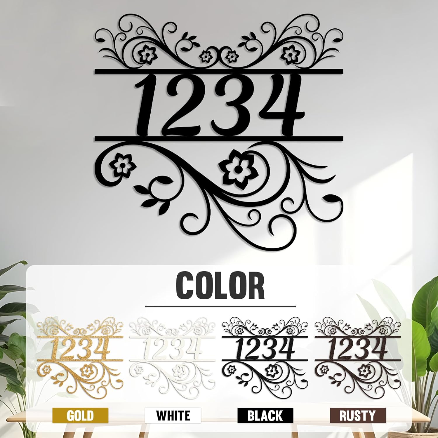 Custom Family Name Sign , Rustic Metal  Wall Art for Cozy Cabin & Outdoor Spaces-MetalsignX