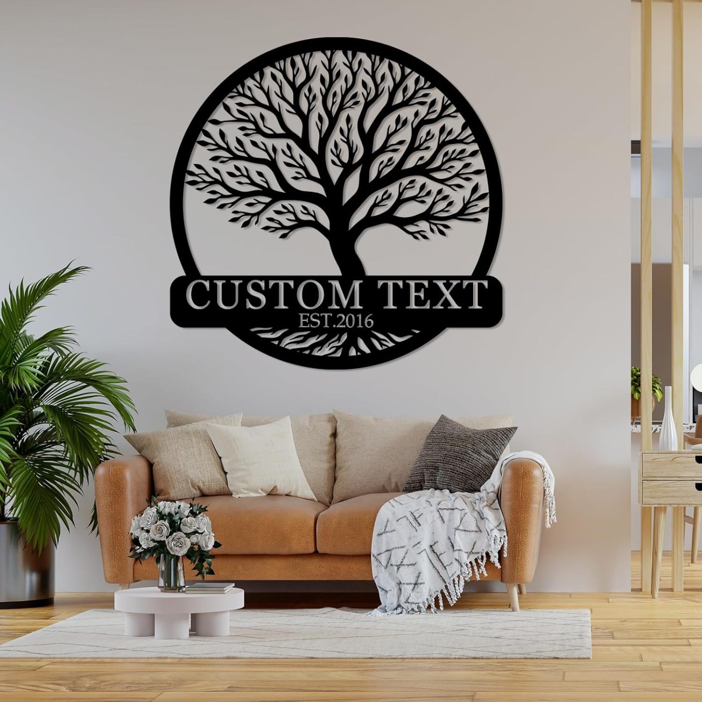 Personalized Metal Bear Sign, Custom Family Last Name Sign | Rustic Cabin and Outdoor Wall Decor-MetalsignX