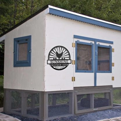 Custom Metal Signs Chicken Coop Signs for Farm Yard Decor-MetalsignX