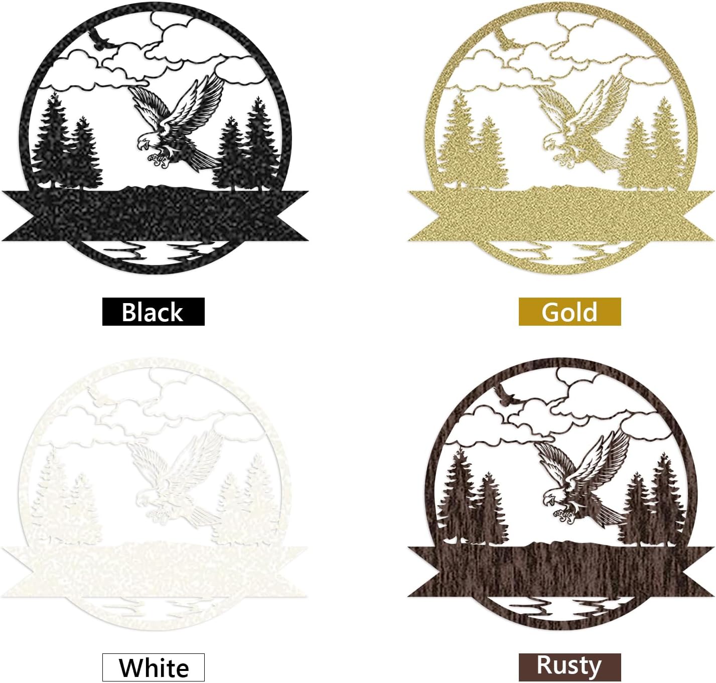 Custom Iron Animal Signs - Personalized Metal Wall Decor with Dragon, Bear, Fox & More-MetalsignX