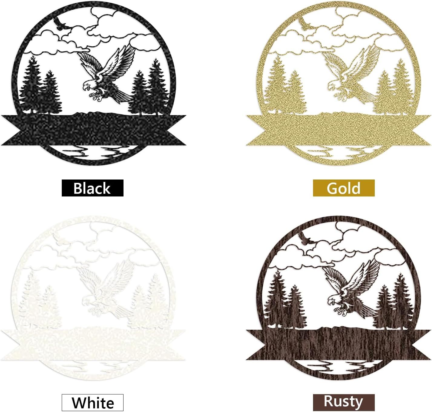 Custom Iron Animal Signs - Personalized Metal Wall Decor with Dragon, Bear, Fox & More-MetalsignX