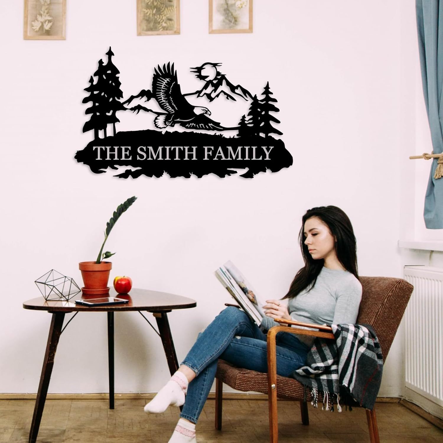 Personalized Campfire Metal Sign , Rustic Outdoor Wall Decor for Campgrounds-MetalsignX