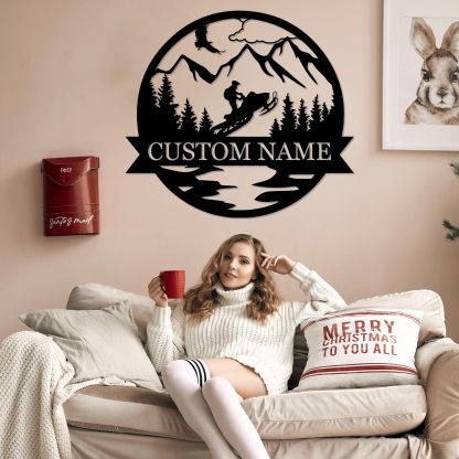 Personalized Lighthouse Metal Sign – Custom Nautical Outdoor Wall Decor for Beach House & Cabin-MetalsignX