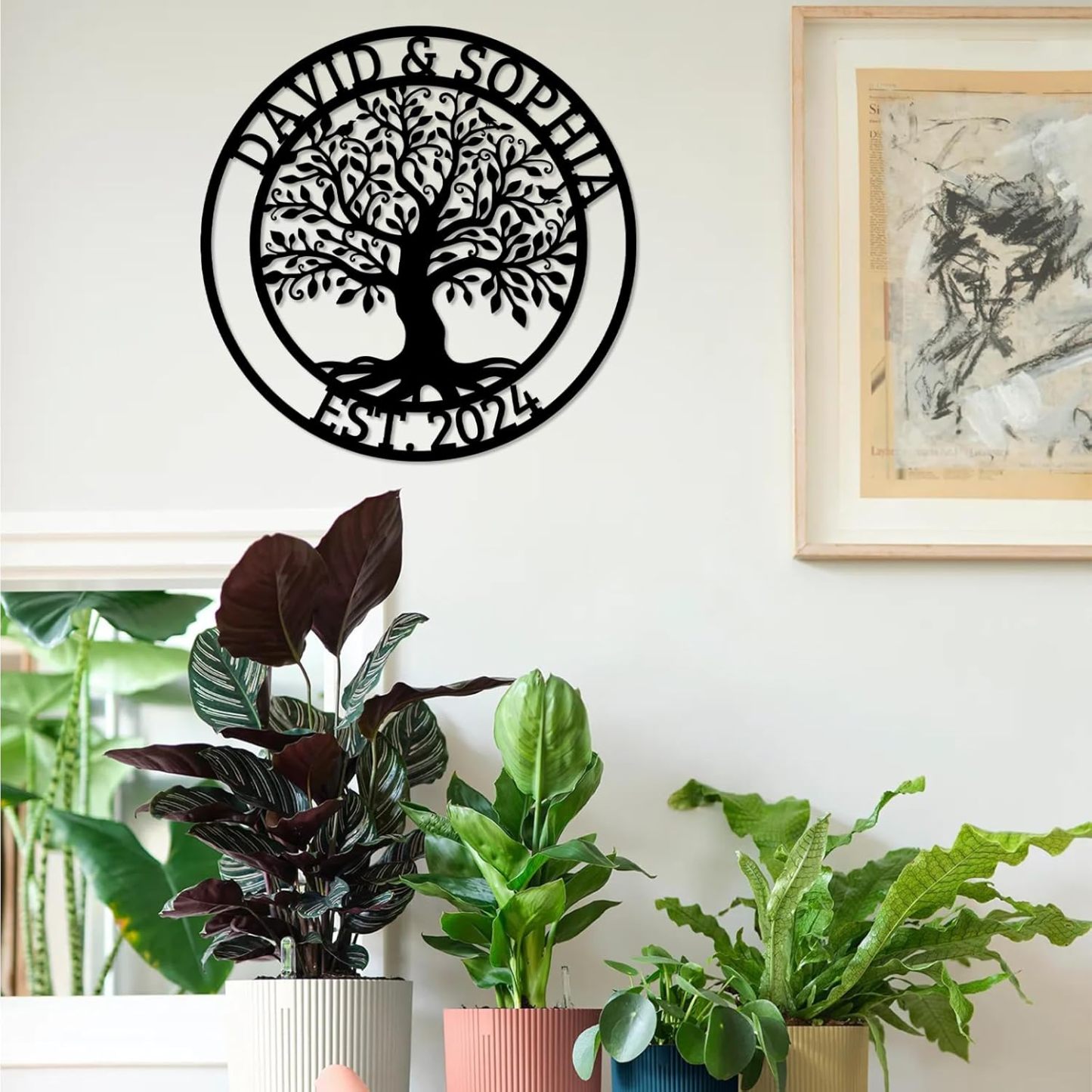 Personalized Campfire Metal Sign , Rustic Outdoor Wall Decor for Campgrounds-MetalsignX