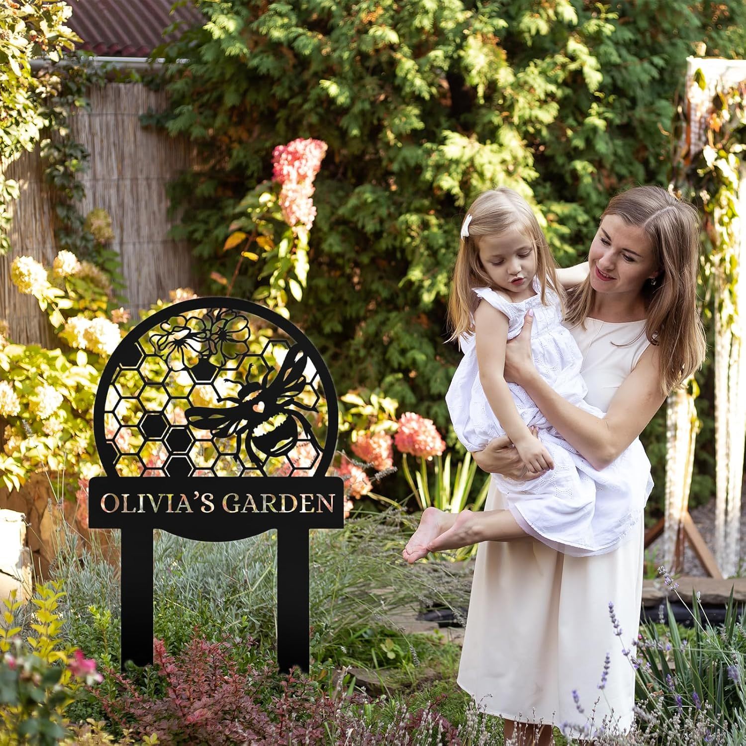 Personalized Garden Signs  | Garden Signs Decorative Outdoor | Gardening Decor Gifts-MetalsignX