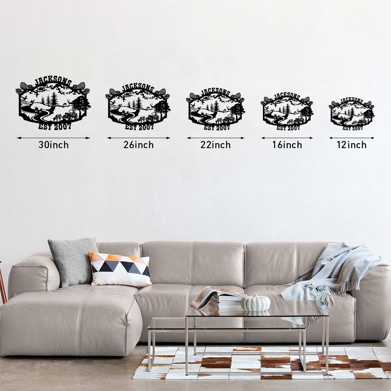 Custom Metal Signs, Personalized Farm House Metal Sign, Metal Wall Decor, Personalized Camping/Wedding Gifts-MetalsignX
