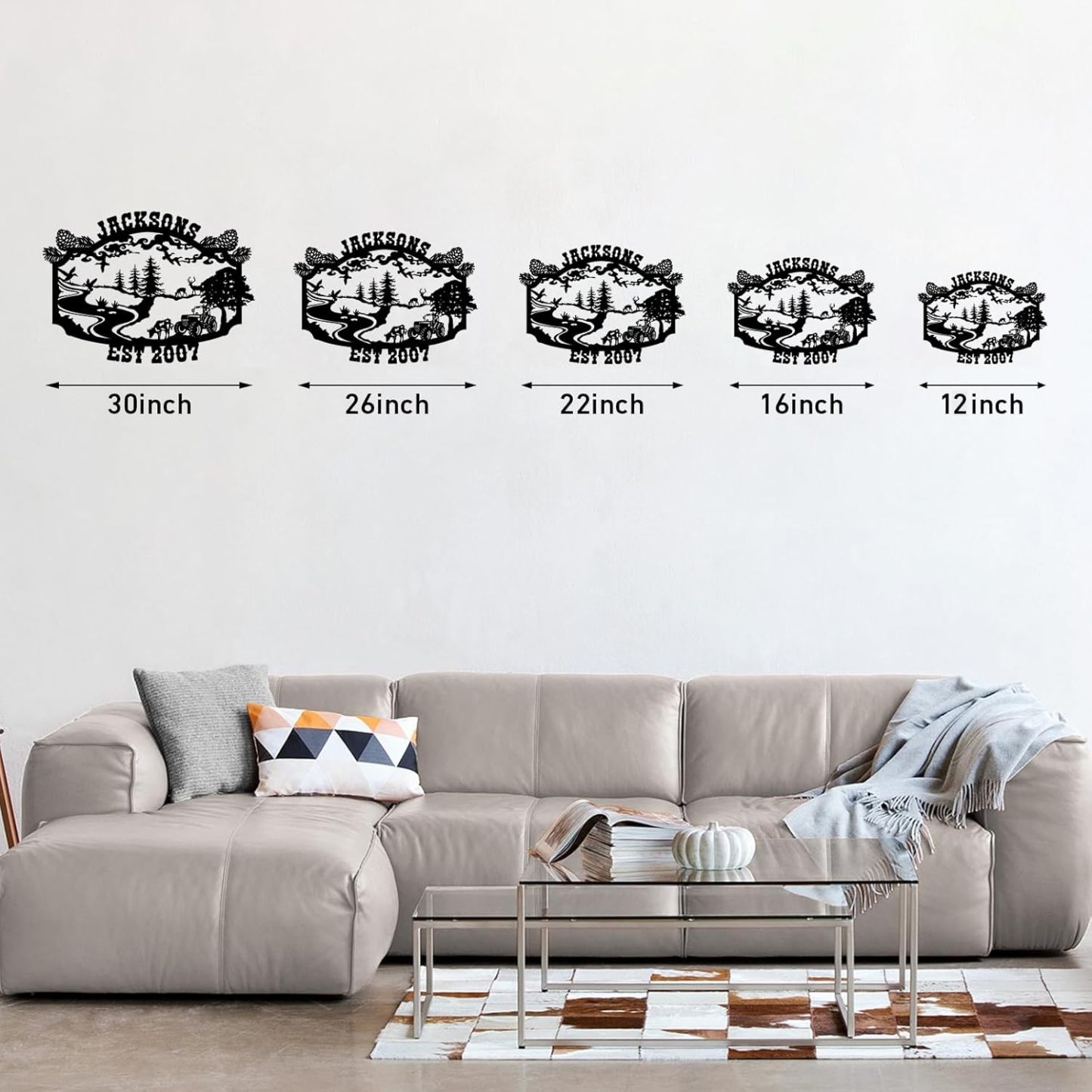 Custom Metal Signs, Personalized Farm House Metal Sign, Metal Wall Decor, Personalized Camping/Wedding Gifts-MetalsignX