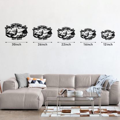 Custom Metal Signs, Personalized Farm House Metal Sign, Metal Wall Decor, Personalized Camping/Wedding Gifts-MetalsignX