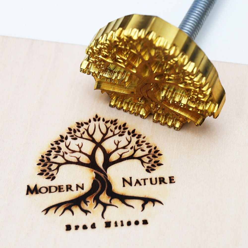 Custom Wood Branding Iron ,Tree Branding iron, Leather branding iron, logo branding iron , steak branding , food branding