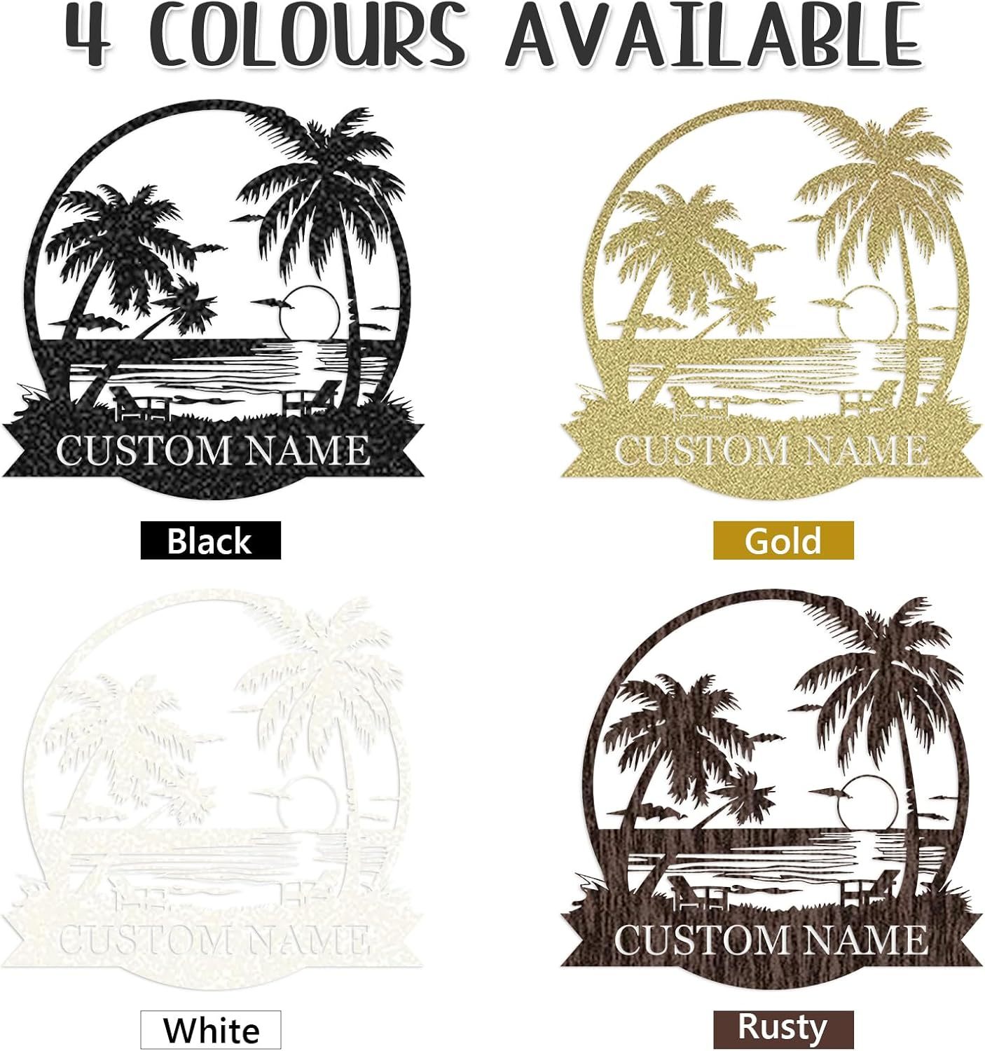 Personalized Lighthouse Metal Sign – Custom Nautical Outdoor Wall Decor for Beach House & Cabin-MetalsignX