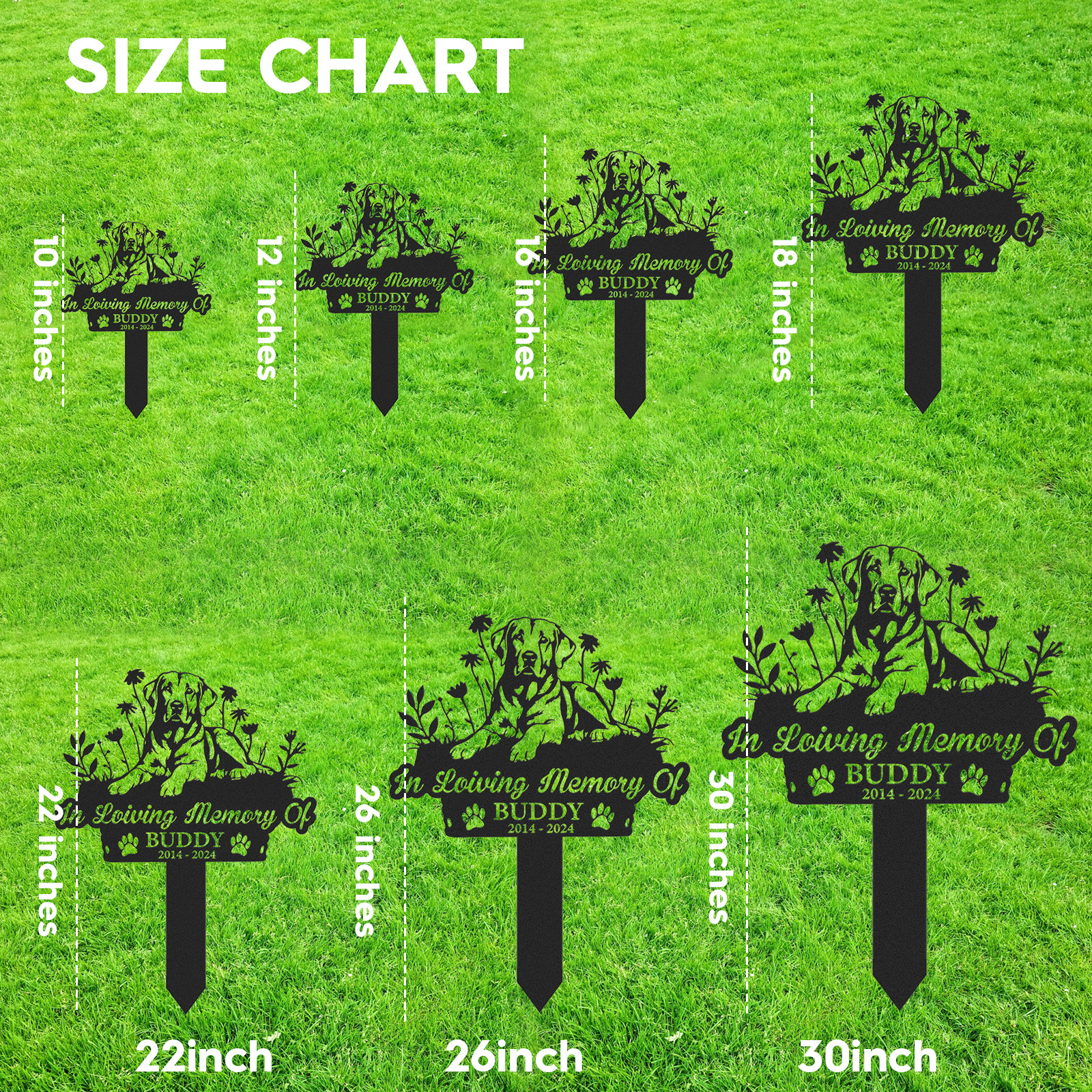 Labrador Memorial Garden Sign, Personalized Labrador Dog Memorial Sign, Labrador Grave Marker, Labrador sign, Pet loss gift