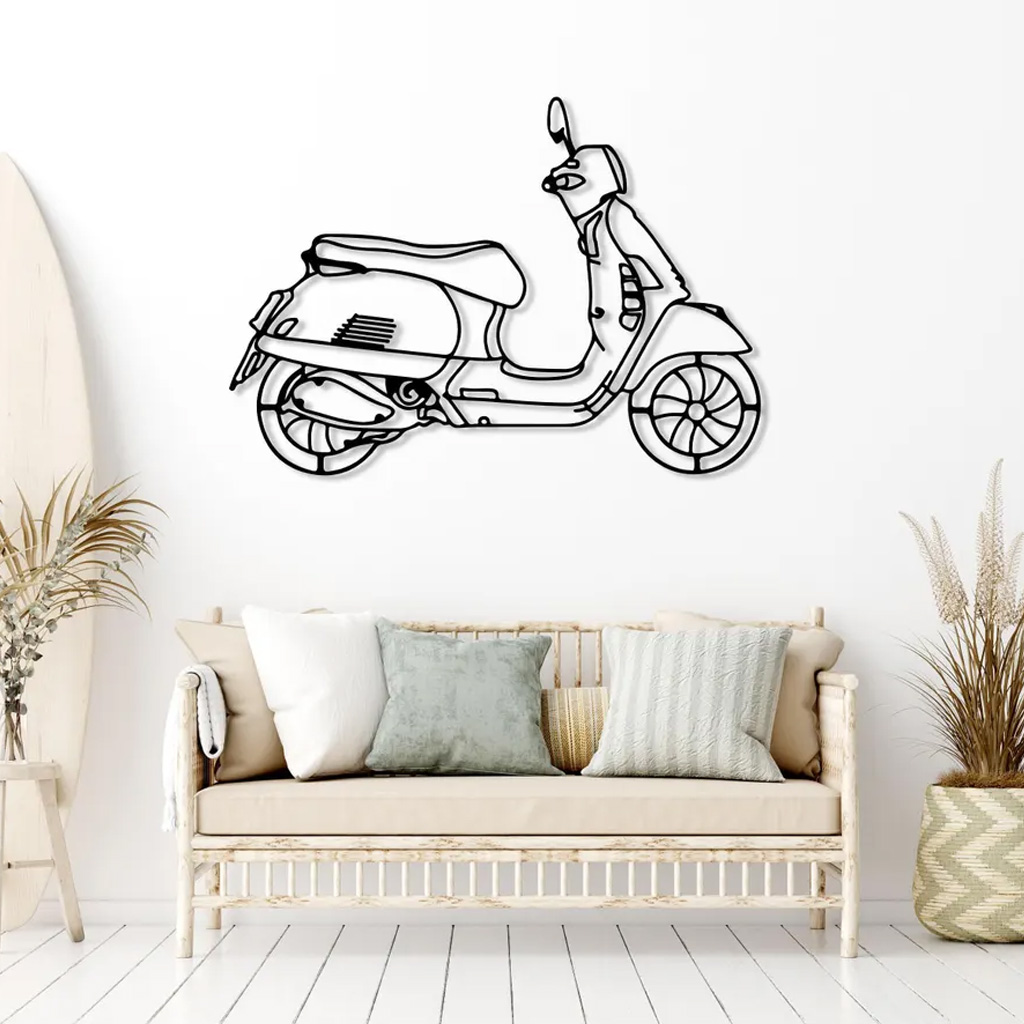 Custom Motorcycle Metal Decor Wall Art, Personalized Motorcycle Wall Sign, Motorcycle Lover Gift for Men, Motorcycle Accessories Decor