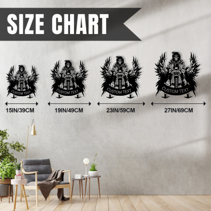 Custom Skeleton Motorcycle Helmet Holder, Personalized Metal Wall Mount with Hooks, Skull Rider Biker Wall Art Rack for Helmet, Jacket, Gear