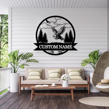 Custom Iron Animal Signs - Personalized Metal Wall Decor with Dragon, Bear, Fox & More-MetalsignX