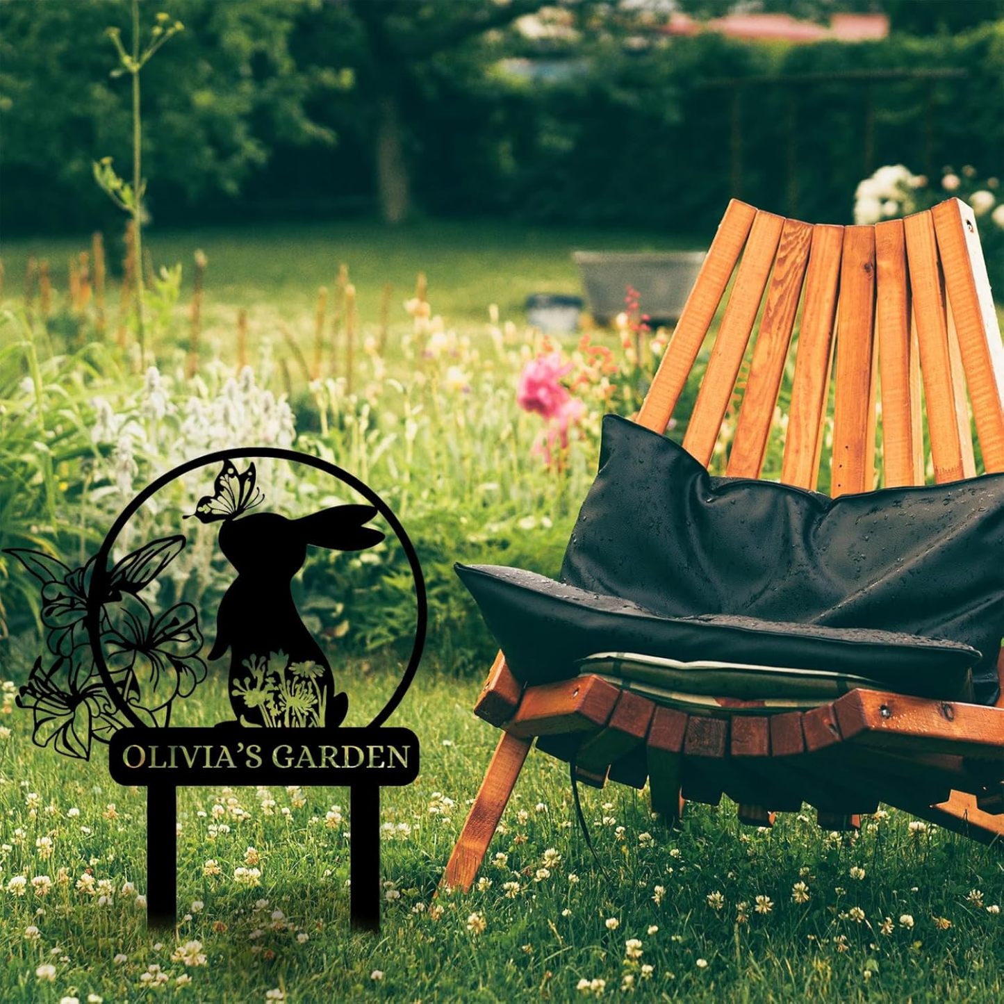 Personalized Garden Signs  | Garden Signs Decorative Outdoor | Gardening Decor Gifts-MetalsignX