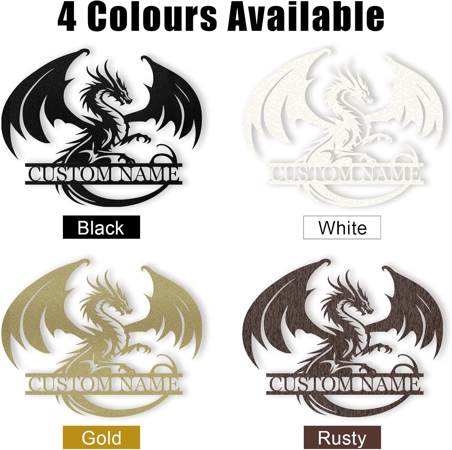 Personalized Metal Animal Signs – Rustic Home & Outdoor Decor-MetalsignX