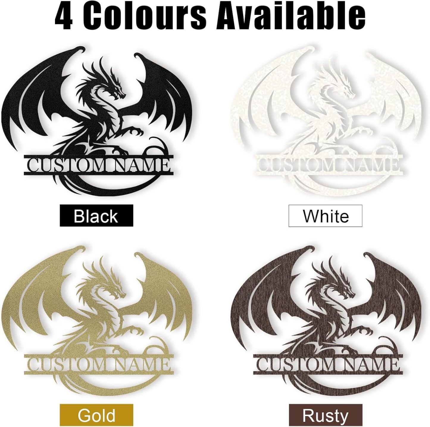 Personalized Metal Animal Signs – Rustic Home & Outdoor Decor-MetalsignX