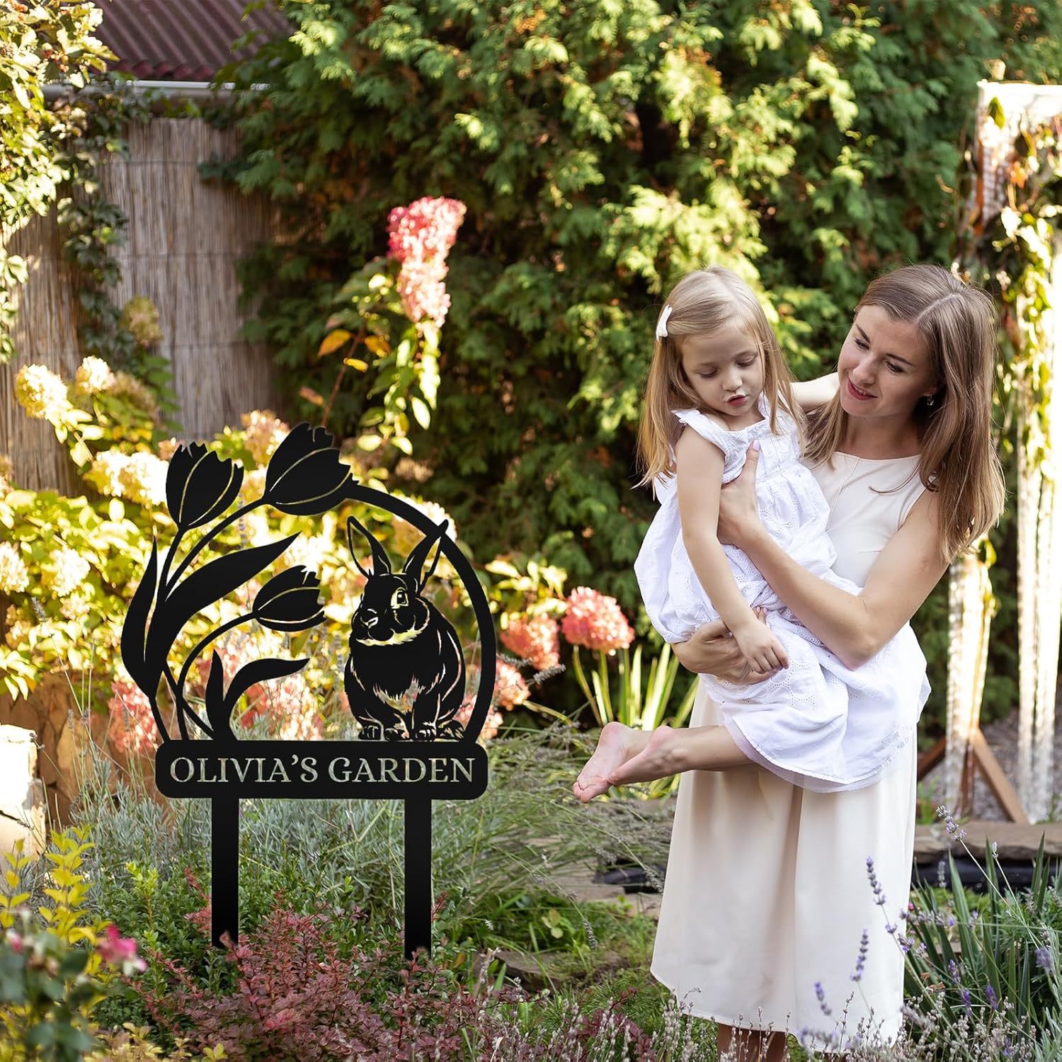 Personalized Garden Signs  | Garden Signs Decorative Outdoor | Gardening Decor Gifts-MetalsignX