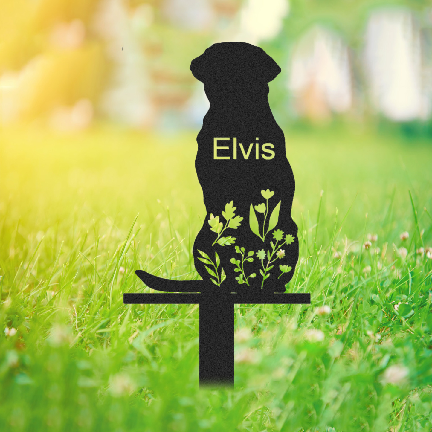 Dog Memorial Stake Personalized, Labrador Retriever Sign, Sympathy Sign, Pet Grave Marker, Remembrance Stake, Dog Garden Sign, Dog Loss Gift