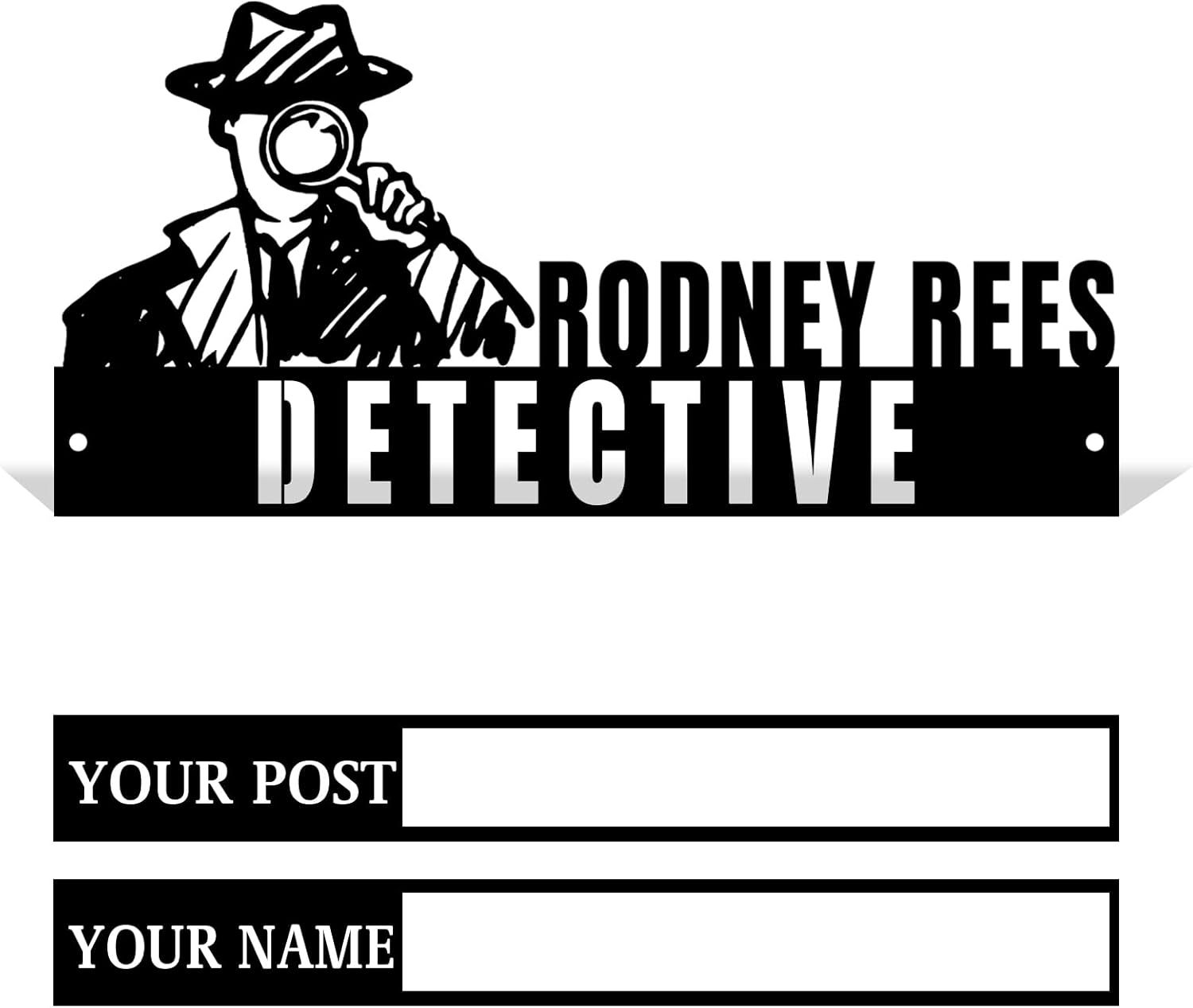  Custom Family Name Plate for Desk, Metal Sign Name Tags, Personalized Desk Accessories-MetalsignX