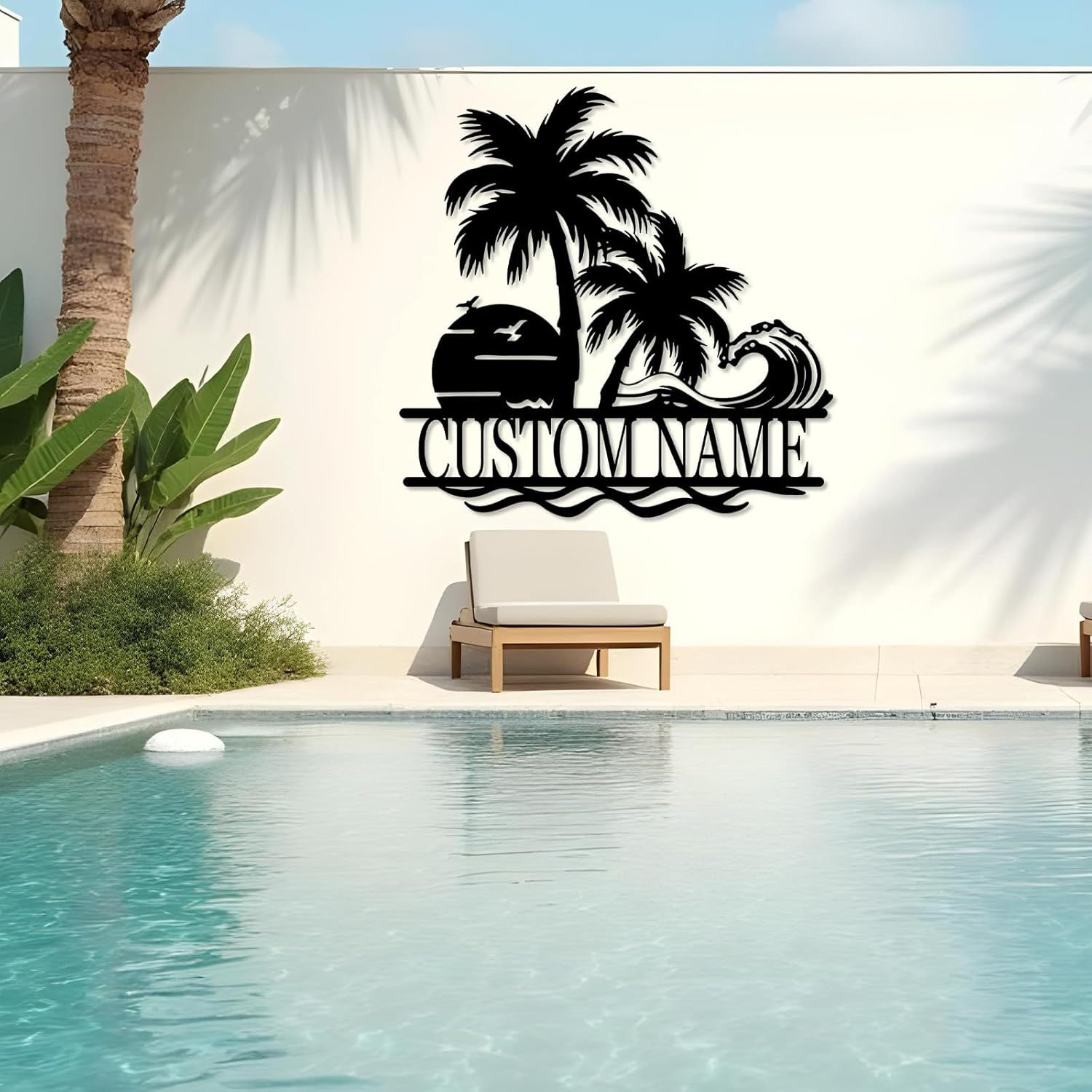 Personalized Lighthouse Metal Sign – Custom Nautical Outdoor Wall Decor for Beach House & Cabin-MetalsignX