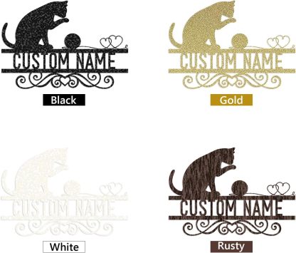 Custom Iron Animal Signs - Personalized Metal Wall Decor with Dragon, Bear, Fox & More-MetalsignX