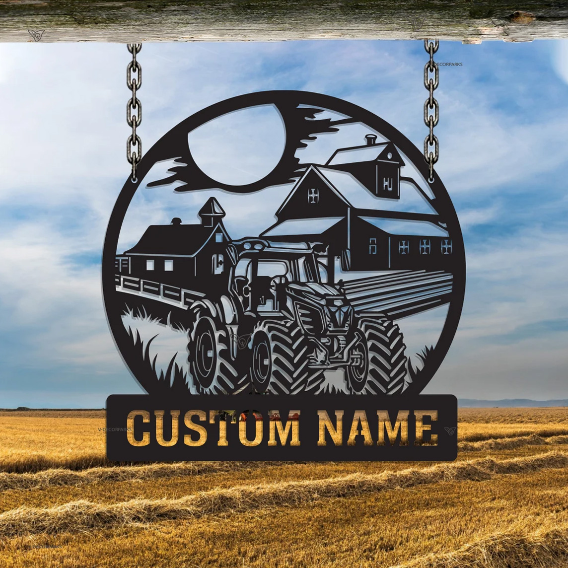 Custom Metal Signs, Personalized Farm House Metal Sign, Metal Wall Decor, Personalized Camping/Wedding Gifts Mothers Day Gifts