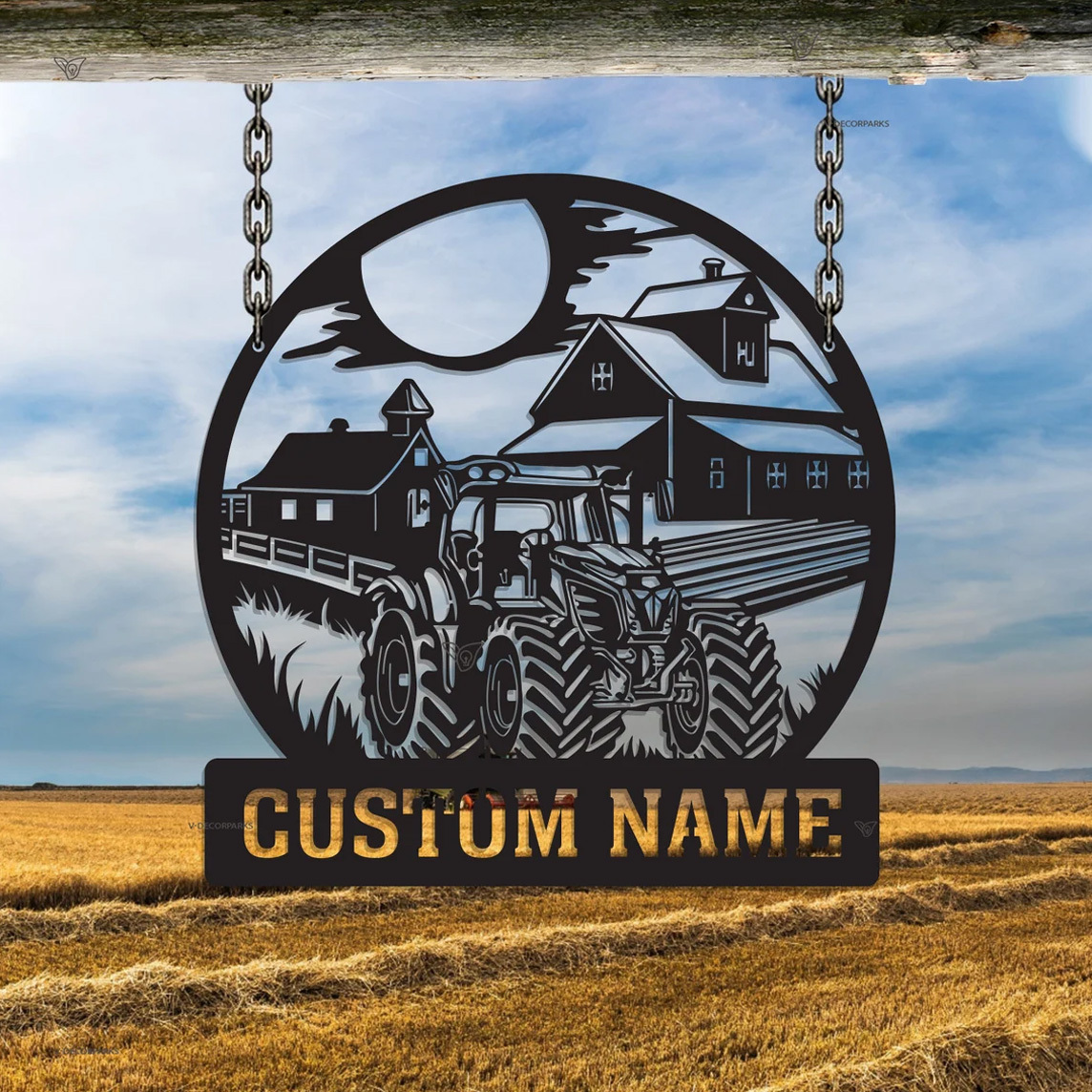 Custom Metal Signs, Personalized Farm House Metal Sign, Metal Wall Decor, Personalized Camping/Wedding Gifts Mothers Day Gifts