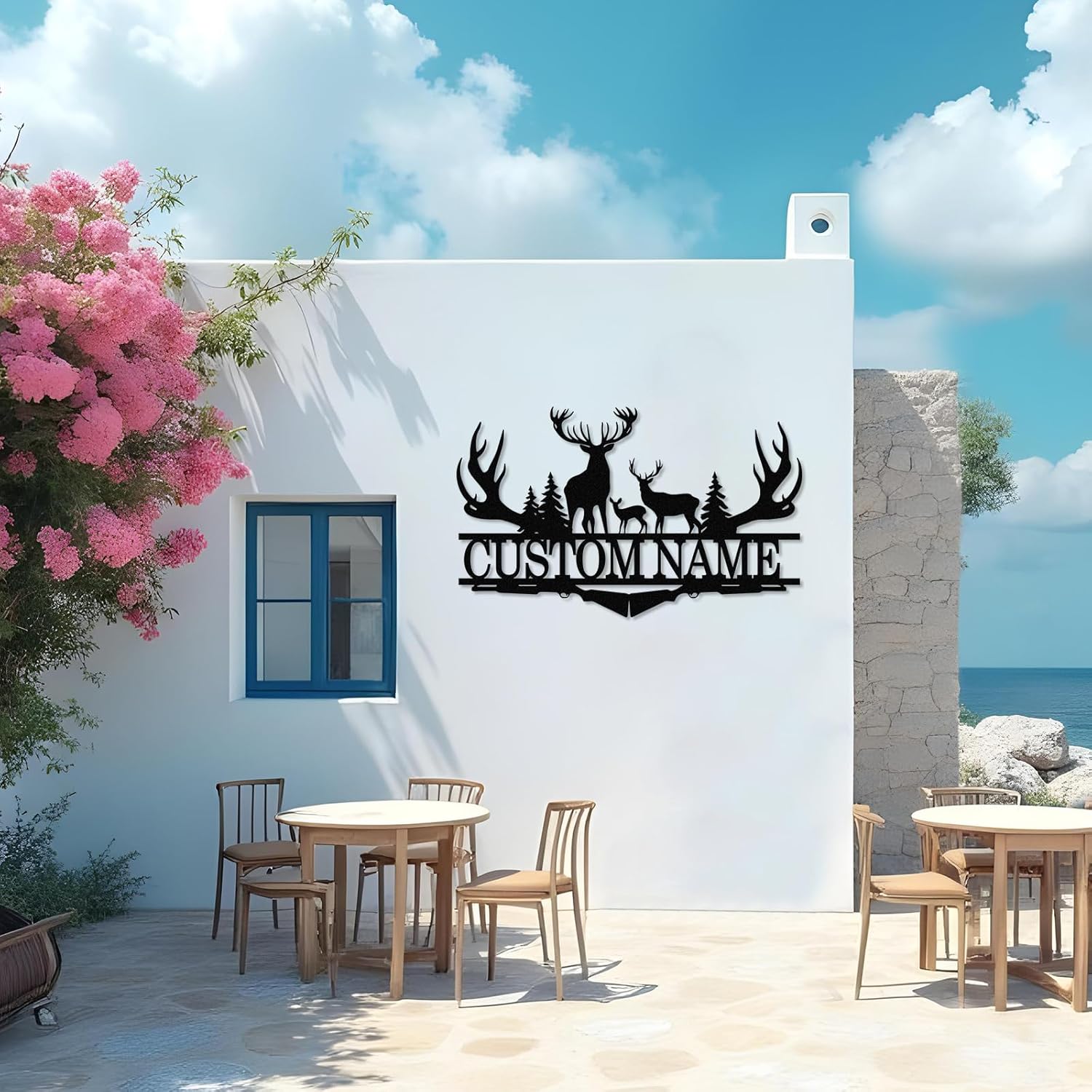 Custom Iron Animal Signs - Personalized Metal Wall Decor with Dragon, Bear, Fox & More-MetalsignX