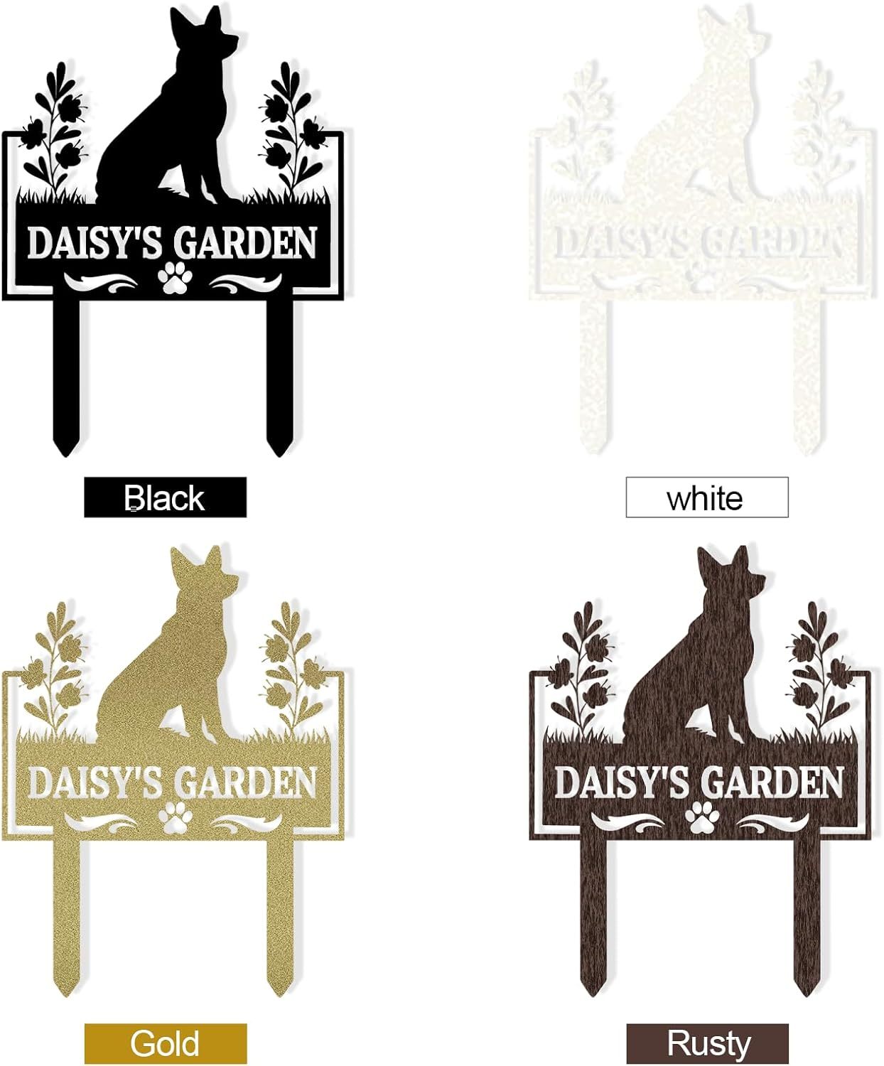 Custom Iron Pet Memorial Plaque , Forever Remembrance for Your Furry Friends-MetalsignX