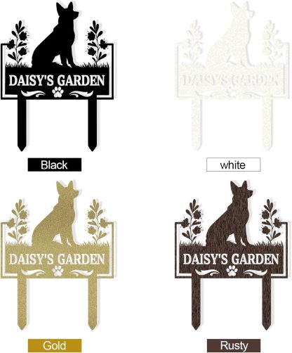 Custom Iron Pet Memorial Plaque , Forever Remembrance for Your Furry Friends-MetalsignX