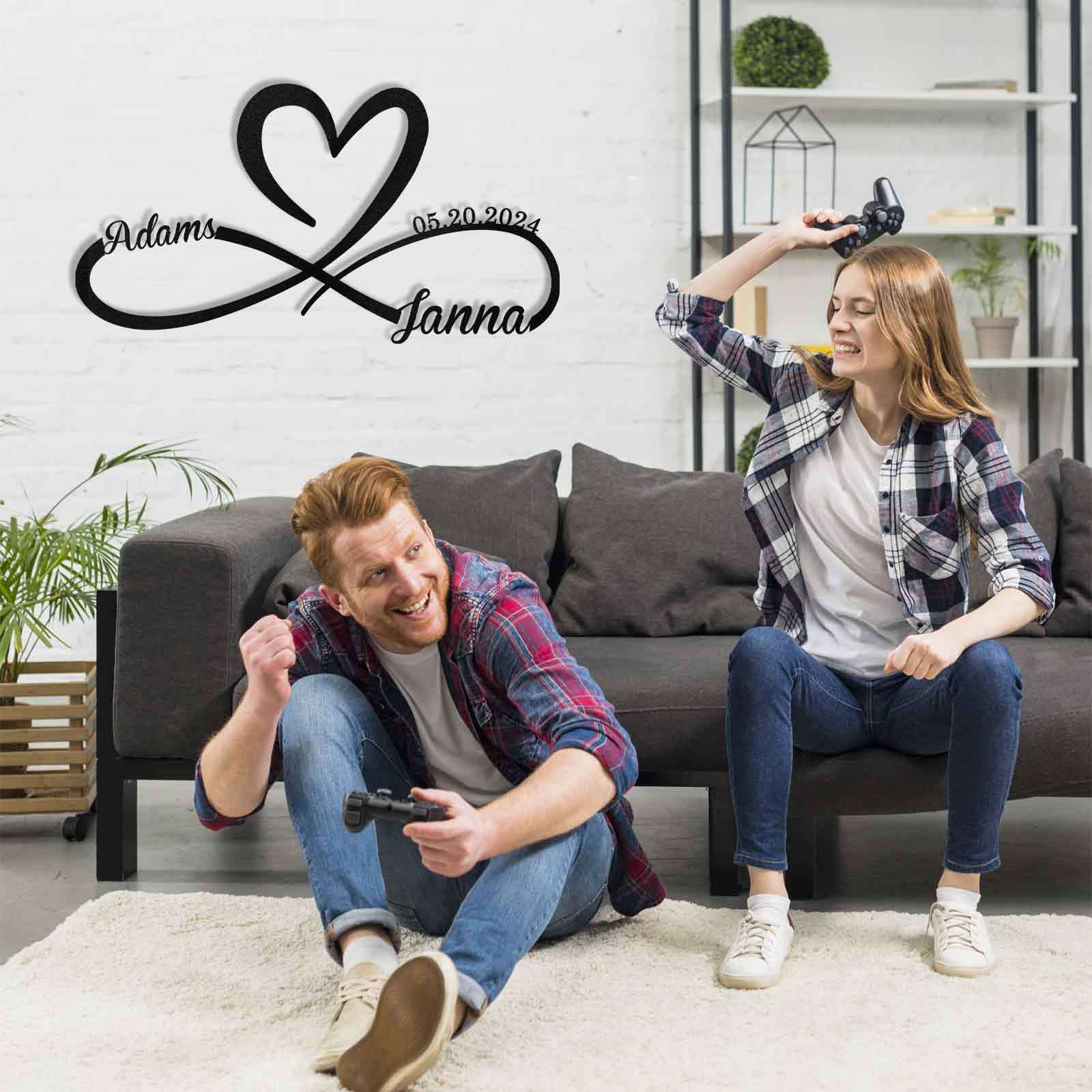 Custom Rustic Wedding Sign - Personalized Metal Decor for Your Wedding Venue-MetalsignX
