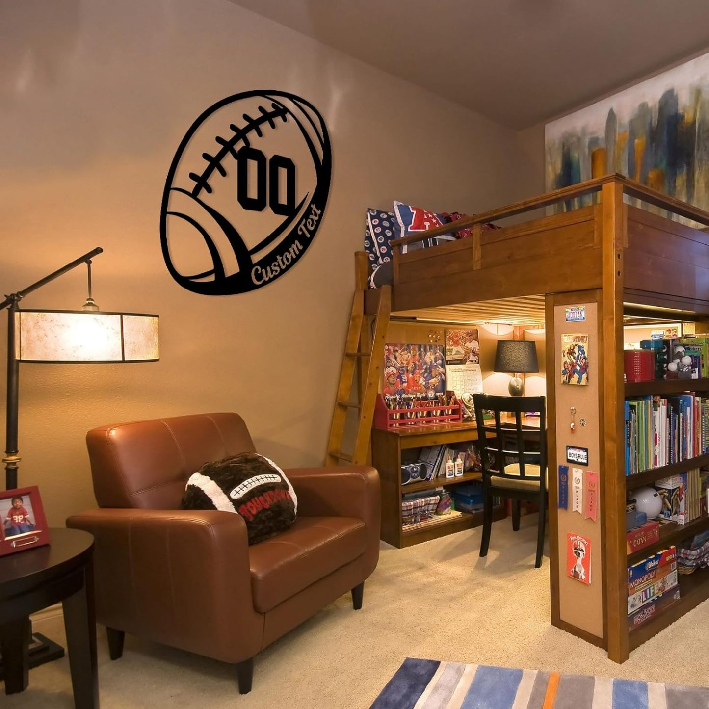 Personalized Metal Bear Sign, Custom Family Last Name Sign | Rustic Cabin and Outdoor Wall Decor-MetalsignX