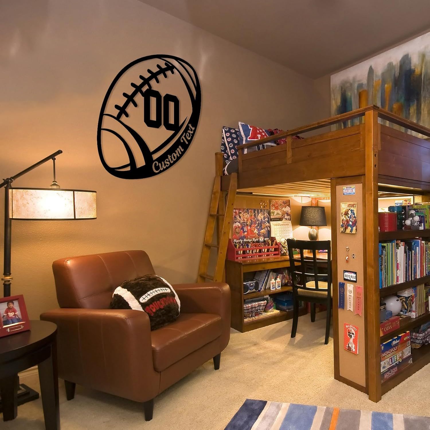 Personalized Metal Bear Sign, Custom Family Last Name Sign | Rustic Cabin and Outdoor Wall Decor-MetalsignX