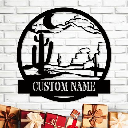 Personalized Metal Wall Art - Custom Family Name Sign for Weddings & Housewarming-MetalsignX