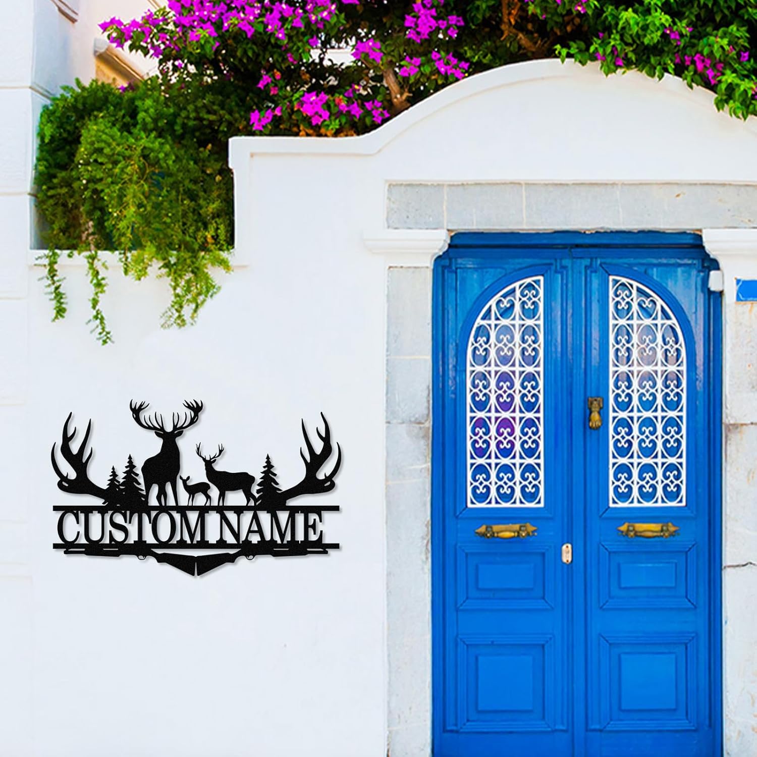 Custom Iron Animal Signs - Personalized Metal Wall Decor with Dragon, Bear, Fox & More-MetalsignX