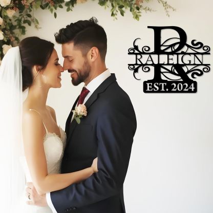 Personalized Deer Metal Cabin Sign | Custom Family Name Sign | Deer Hunter Gift -MetalsignX