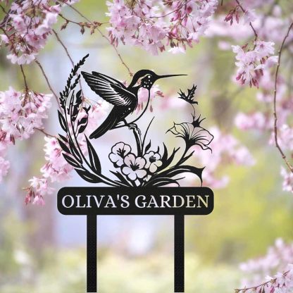 Personalized Garden Signs, Custom Bird Garden Stake Metal Sign-MetalsignX