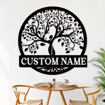 Personalized Butterfly Cabin Sign  | Outdoor Metal Wall Art | Bedroom Wall Decor | Housewarming Wedding Gifts-MetalsignX