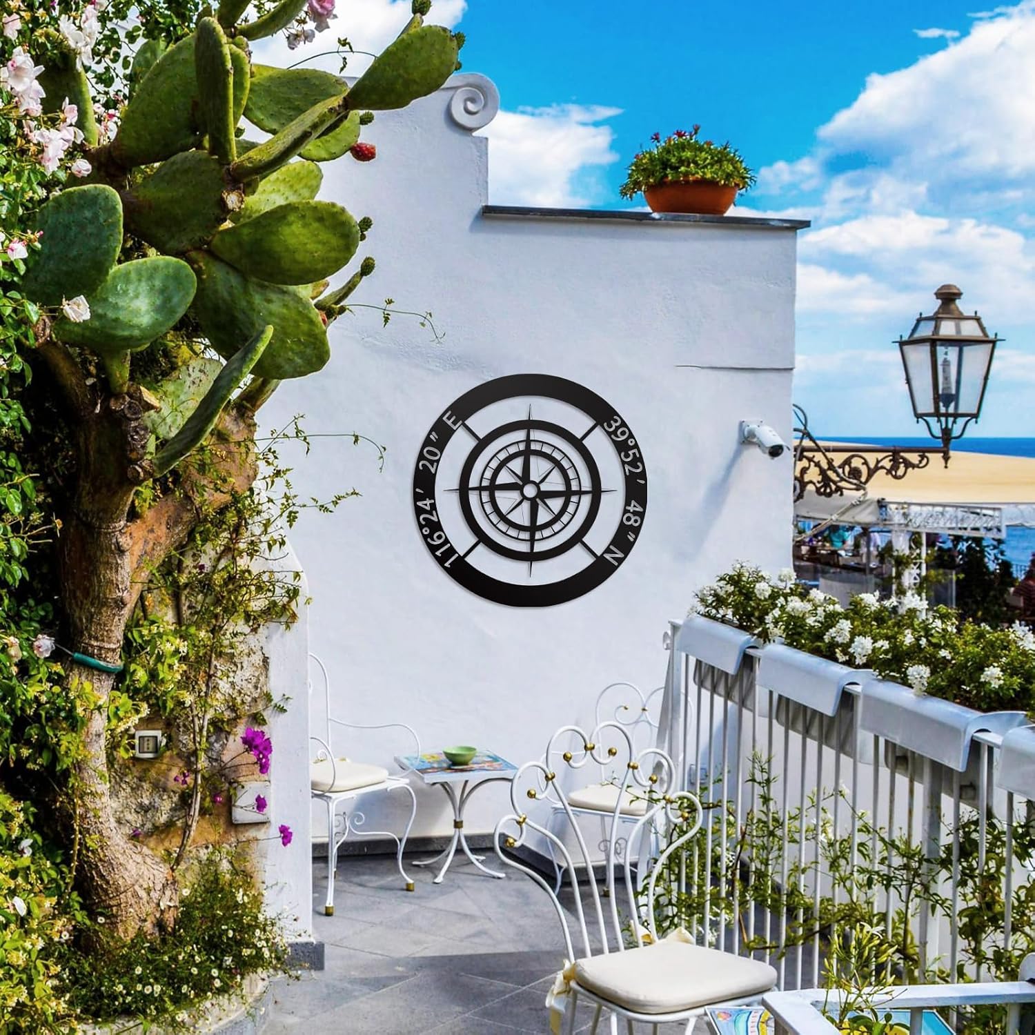 Custom Coordinates Metal Sign, Family Name Wall Art, Personalized Outdoor Decor & Wedding Gift-MetalsignX