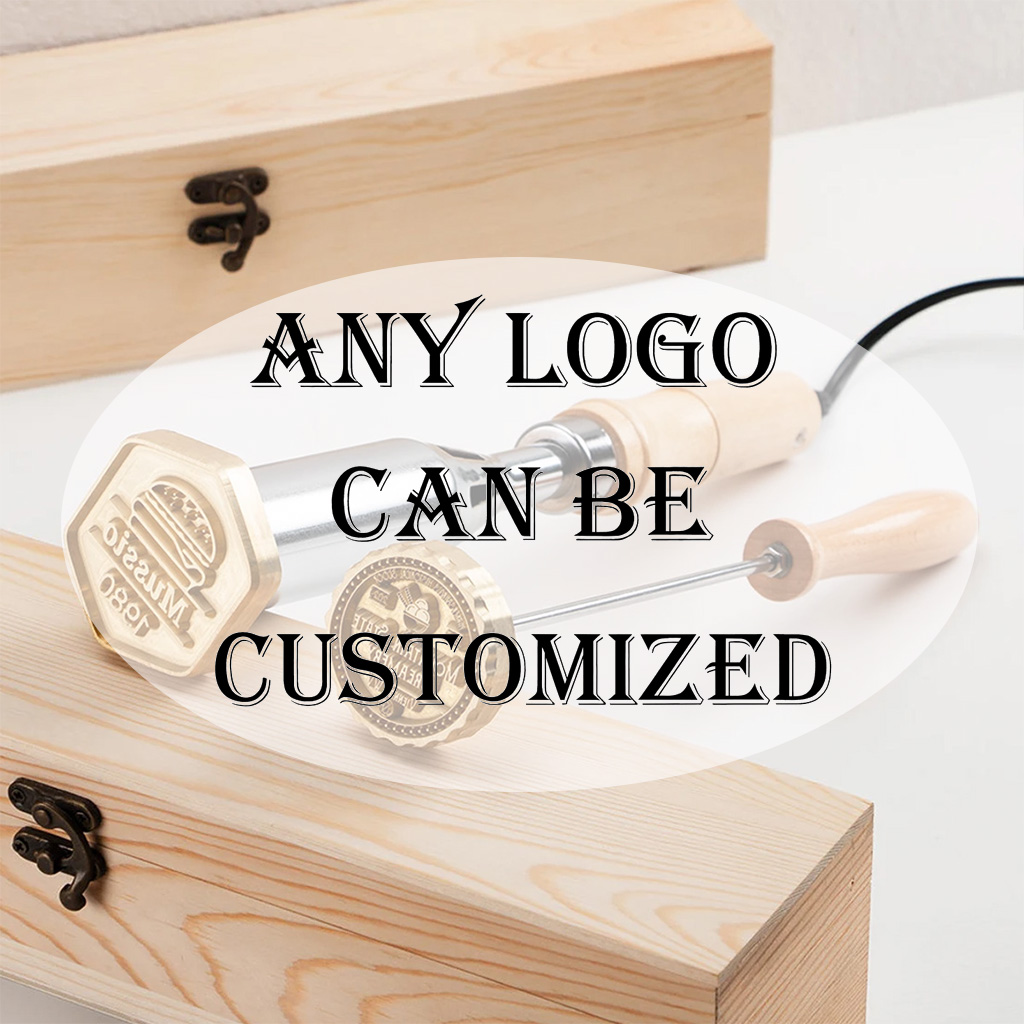 Custom Electric Branding Iron for Wood, Durable Personalized Logo Metal Branding Iron for Wood Burning Stamp Leather Meat, Handcrafted Design Weddings & Personalized Gifts