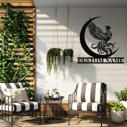 Custom Iron Animal Signs - Personalized Metal Wall Decor with Dragon, Bear, Fox & More-MetalsignX