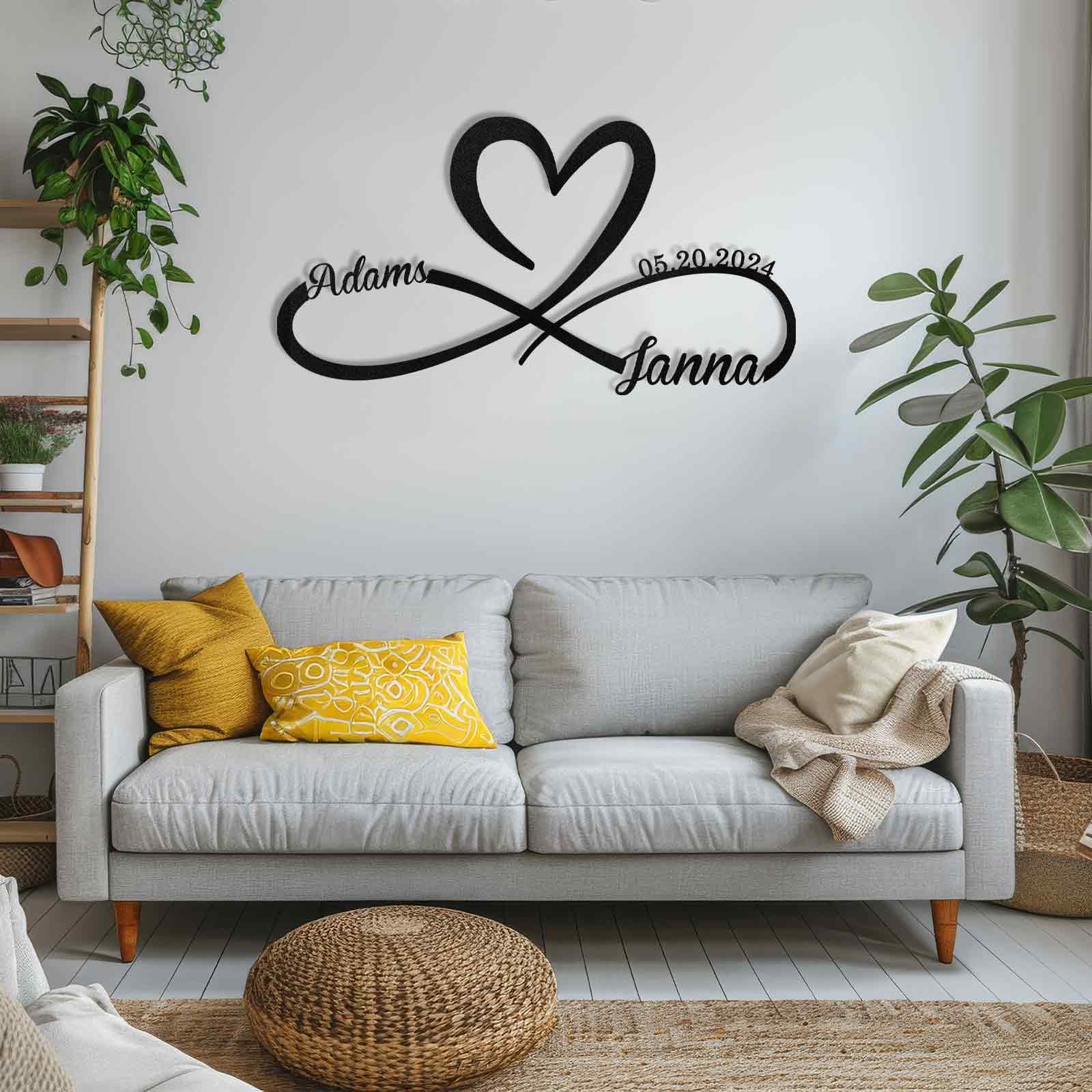 Custom Rustic Wedding Sign - Personalized Metal Decor for Your Wedding Venue-MetalsignX