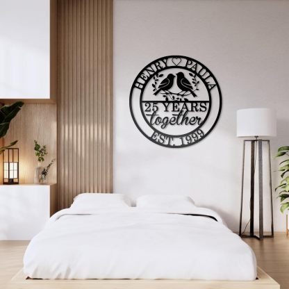 Personalized Campfire Metal Sign , Rustic Outdoor Wall Decor for Campgrounds-MetalsignX