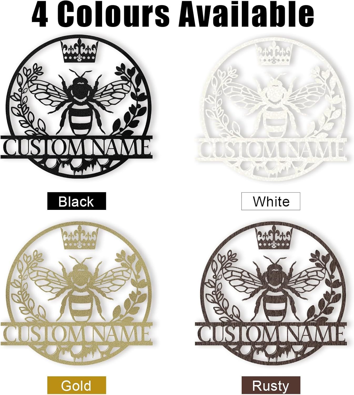 Personalized Metal Animal Signs – Rustic Home & Outdoor Decor-MetalsignX