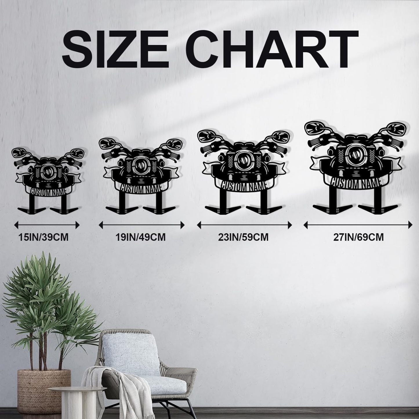 Custom Metal Motorcycle Helmet Holder Wall Mount-MetalsignX